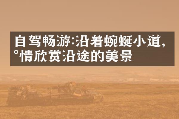 自驾畅游:沿着蜿蜒小道,尽情欣赏沿途的美景
