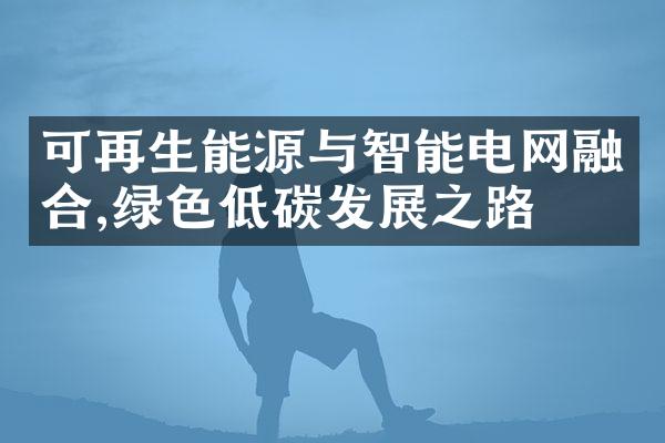 可再生能源与智能电网融合,绿色低碳发展之路