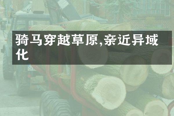 骑马穿越草原,亲近异域文化