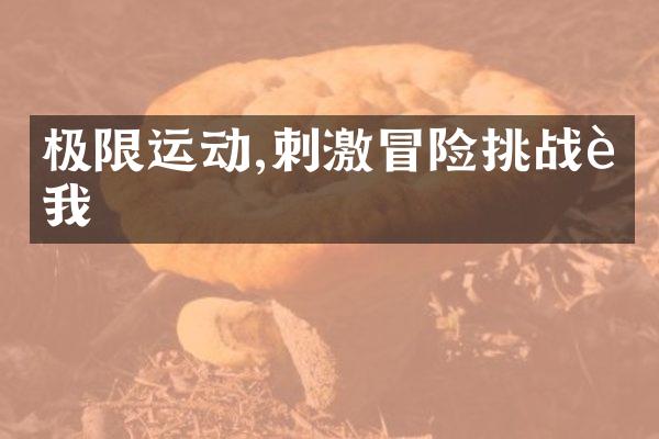 极限运动,刺激冒险挑战自我