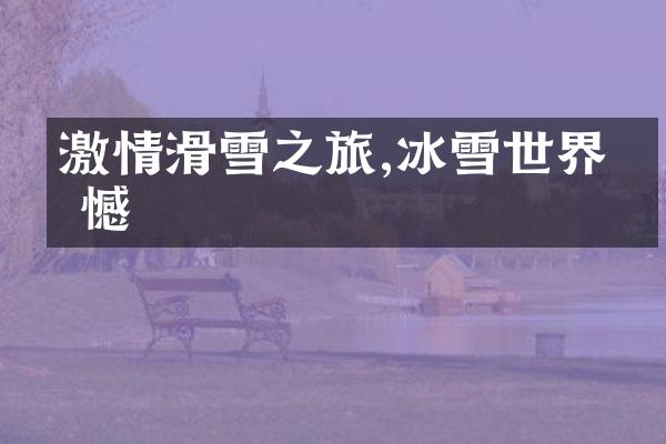 激情滑雪之旅,冰雪世界无憾