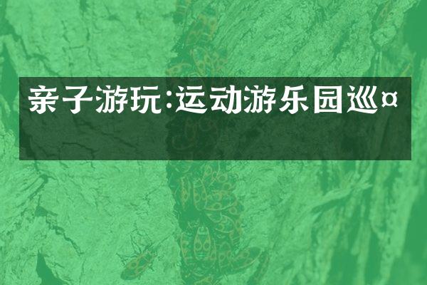 亲子游玩:运动游乐园巡礼