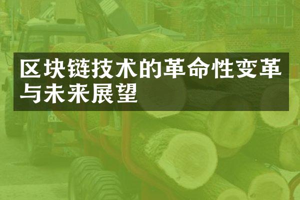区块链技术的革命性变革与未来展望