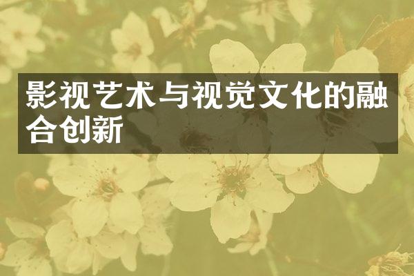影视艺术与视觉文化的融合创新
