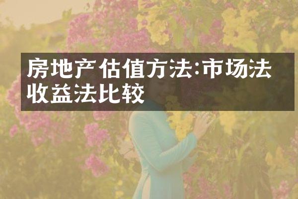 房地产估值方法:市场法与收益法比较