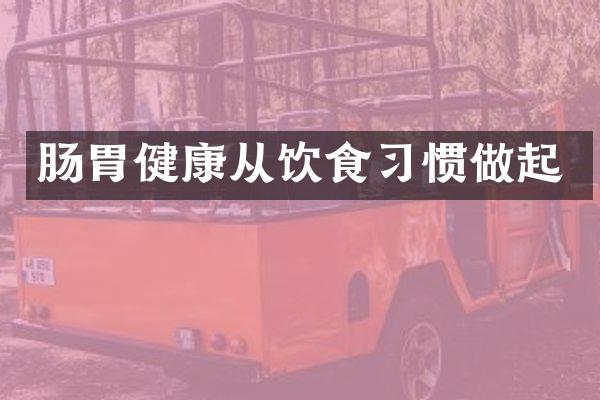 肠胃健康从饮食习惯做起