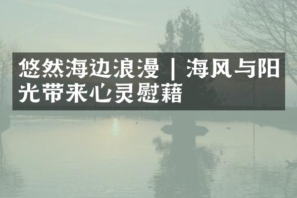 悠然海边浪漫 | 海风与阳光带来心灵慰藉