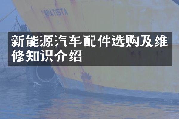 新能源汽车配件选购及维修知识介绍