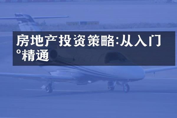 房地产投资策略:从入门到精通