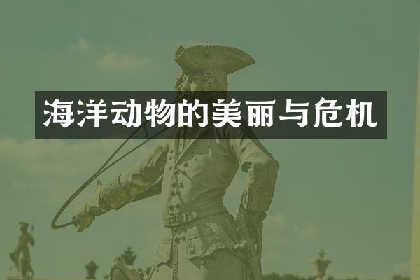 海洋动物的美丽与危机