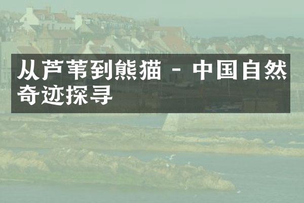 从芦苇到熊猫 - 中国自然奇迹探寻