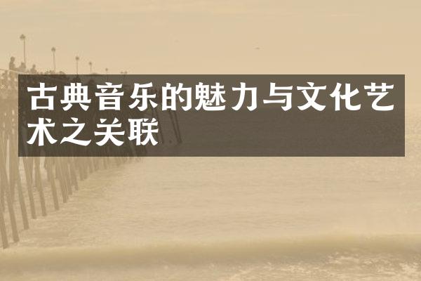古典音乐的魅力与文化艺术之关联
