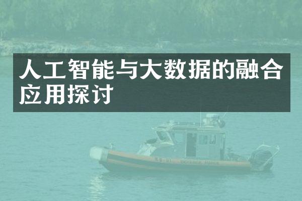 人工智能与大数据的融合应用探讨
