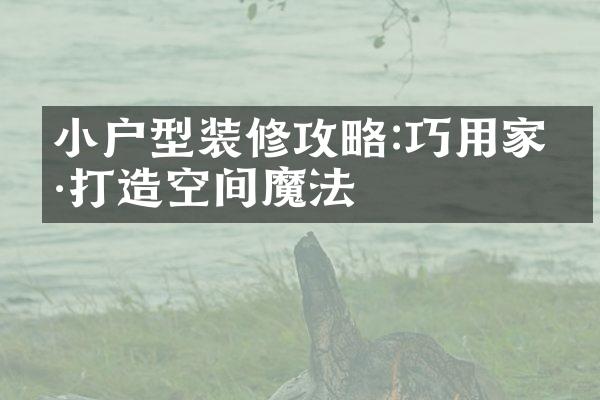 小户型装修攻略:巧用家具打造空间魔法