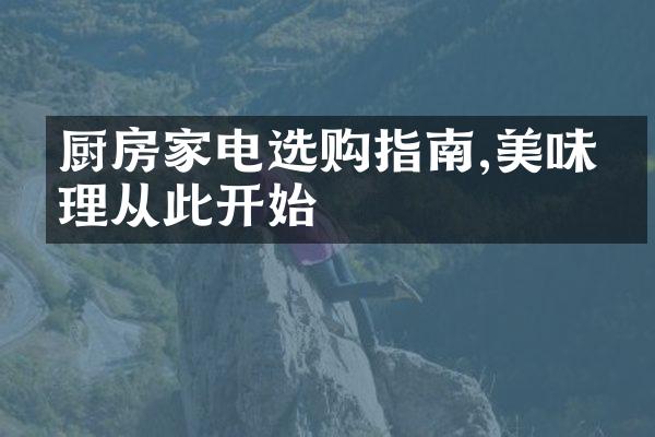 厨房家电选购指南,美味料理从此开始