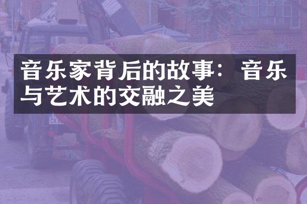 音乐家背后的故事：音乐与艺术的交融之美