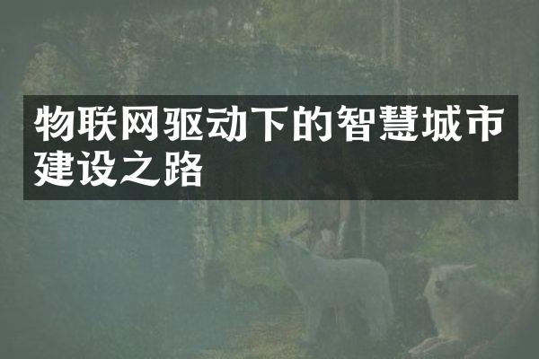 物联网驱动下的智慧城市建设之路