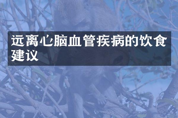 远离心脑血管疾病的饮食建议