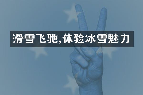 滑雪飞驰,体验冰雪魅力