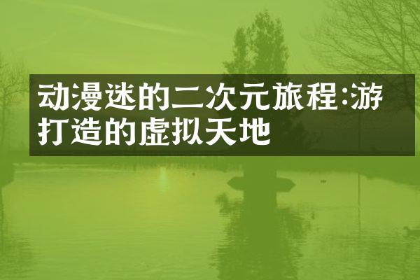 动漫迷的二次元旅程:游戏打造的虚拟天地