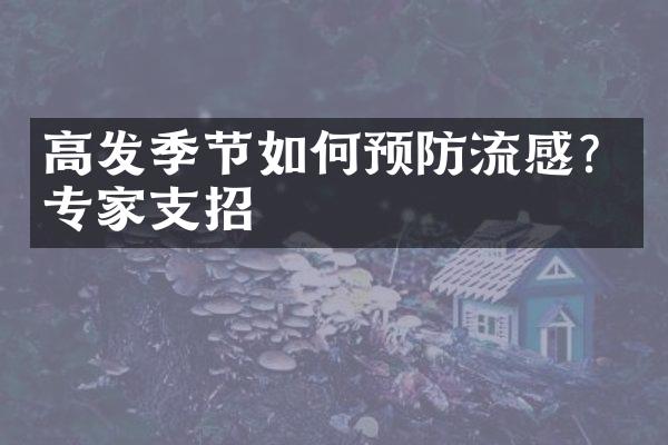 高发季节如何预防流感？专家支招