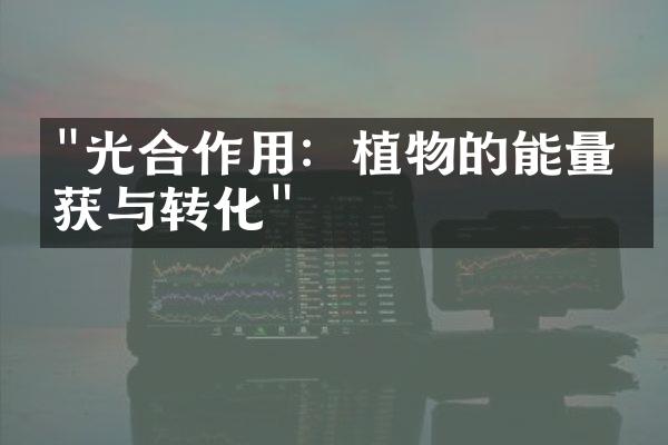"光合作用：植物的能量捕获与转化"