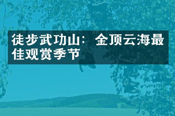 徒步武功山：金顶云海最佳观赏季节
