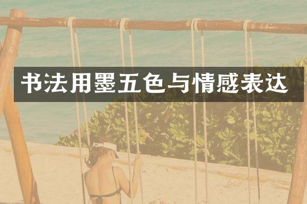 书法用墨五色与情感表达