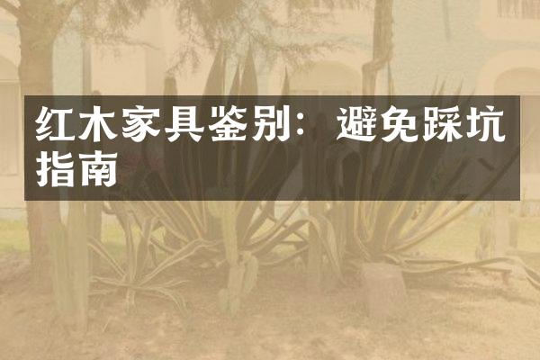 红木家具鉴别：避免踩坑指南