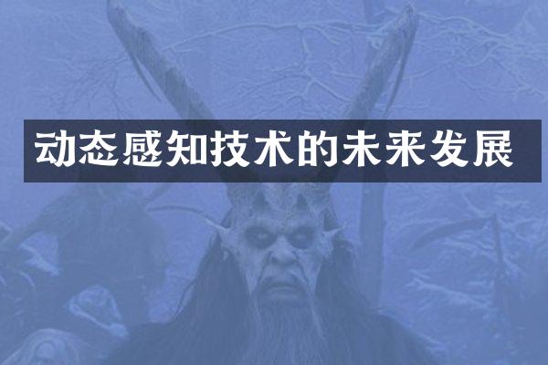 动态感知技术的未来发展