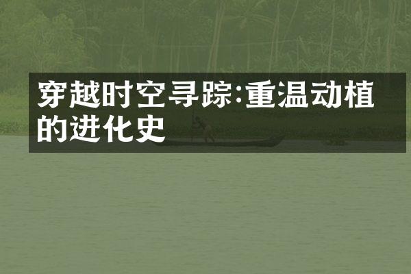 穿越时空寻踪:重温动植物的进化史