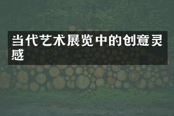 当代艺术展览中的创意灵感