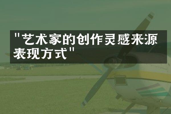 "艺术家的创作灵感来源及表现方式"