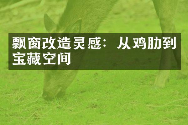 飘窗改造灵感：从鸡肋到宝藏空间